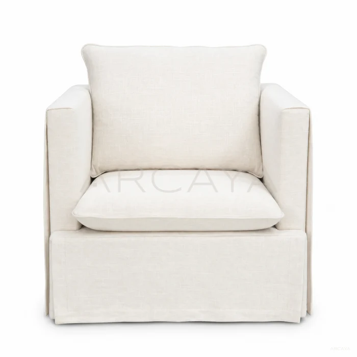 Haven Pearl Lounge Chair - front view 01