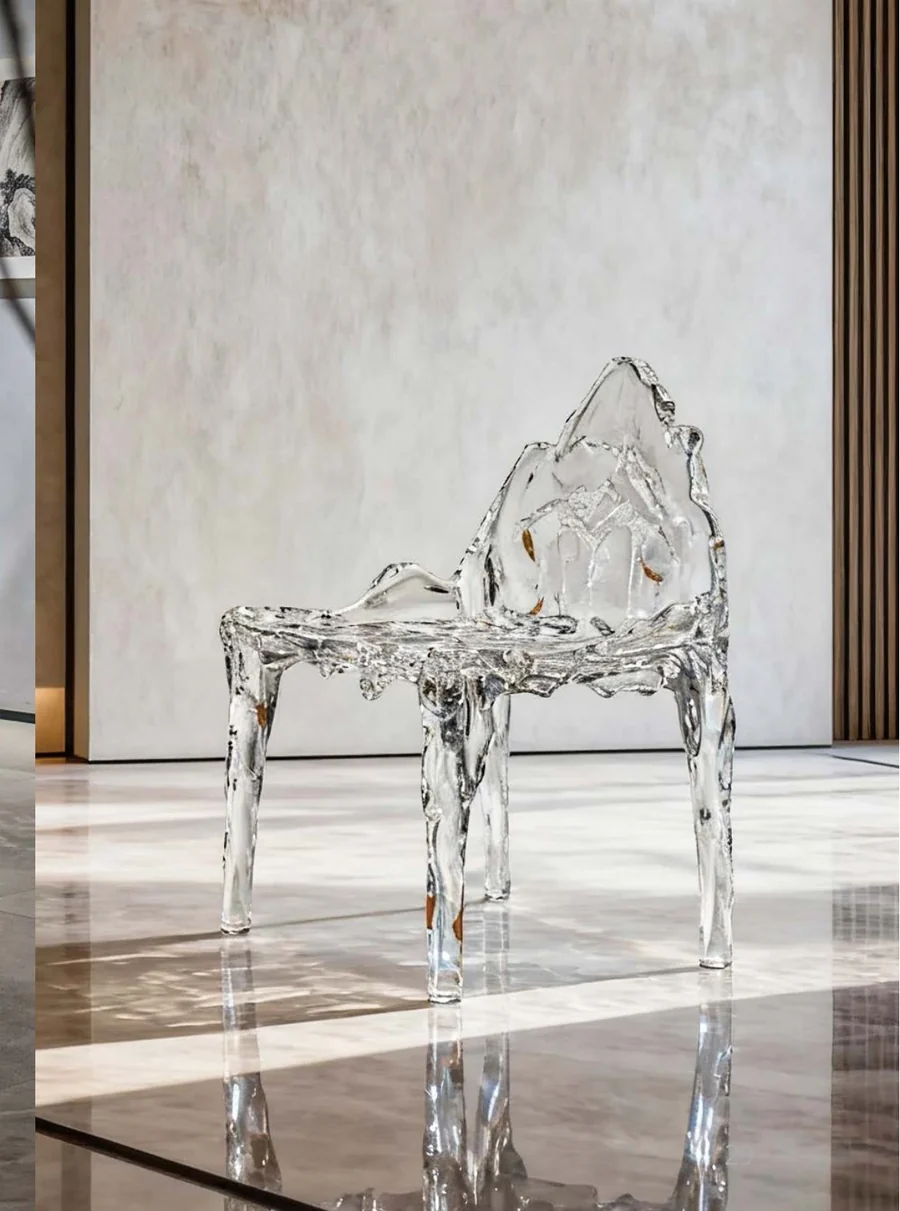 Years of Flowing Shadows Chair (S) — Seating & Display — S034 — image 1