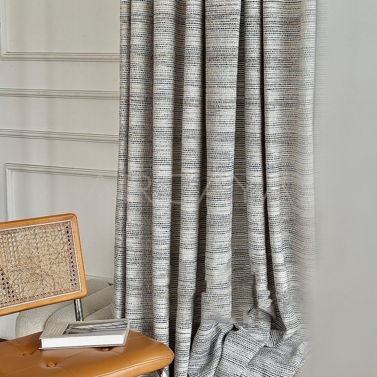 Ember Oak Curtain Panel