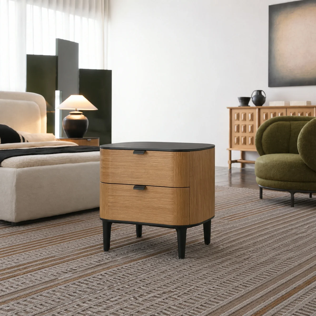 Cleo Field Nightstand