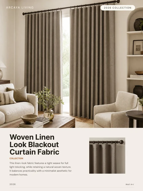 Indoor Curtains brochure cover