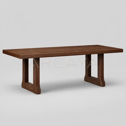 Sable Cove Dining Table - front view 03