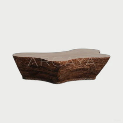 Fawn Wells Coffee Table — neutral background 01