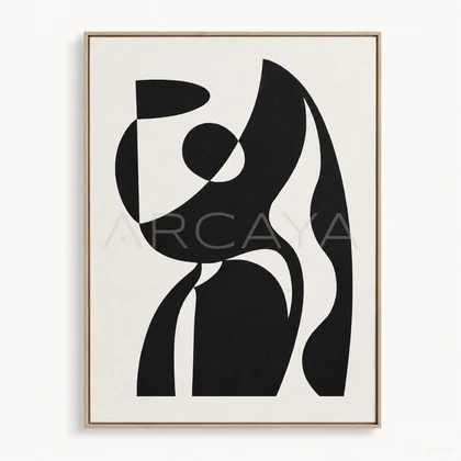 Monochrome Muse Wall Art — product view