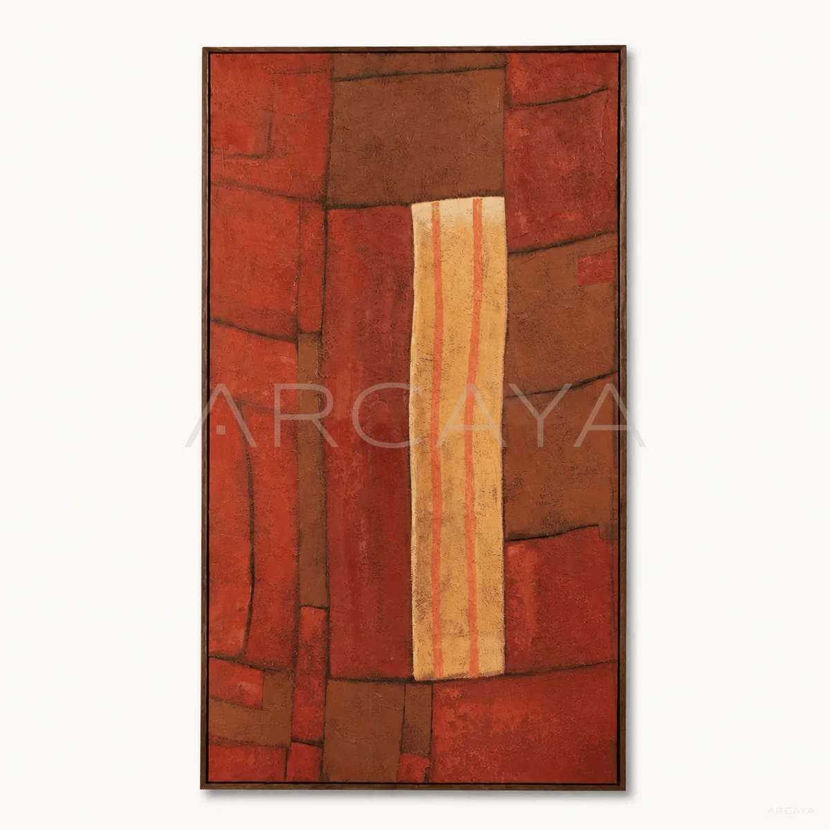 Crimson Passage Wall Art