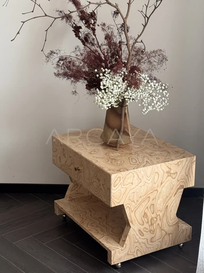 Faye Field Nightstand - front view 03