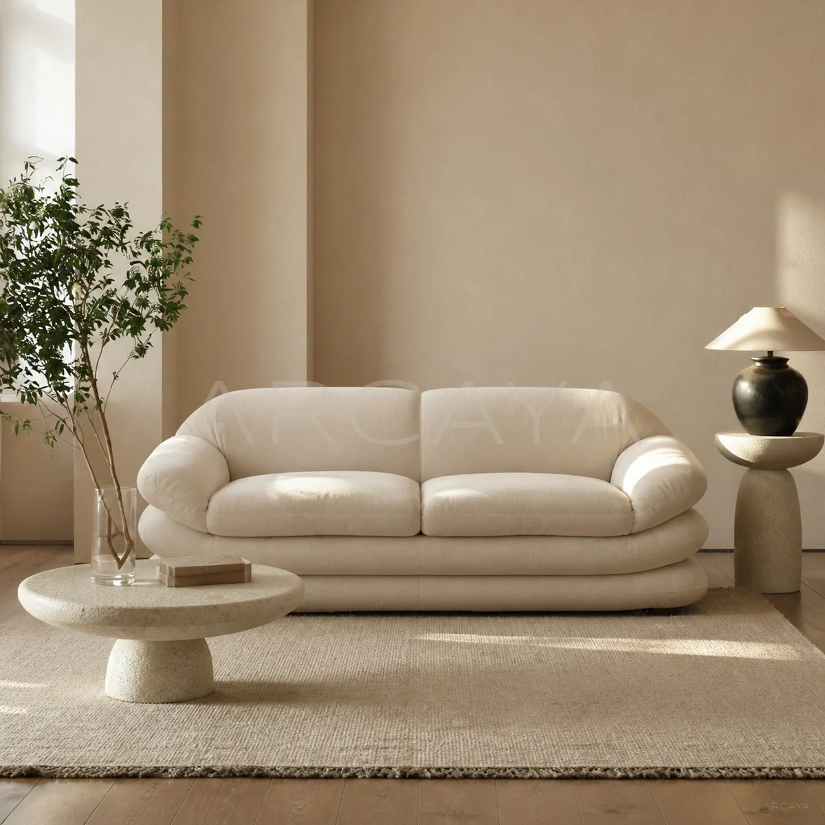 Elara Terra Straight Sofa