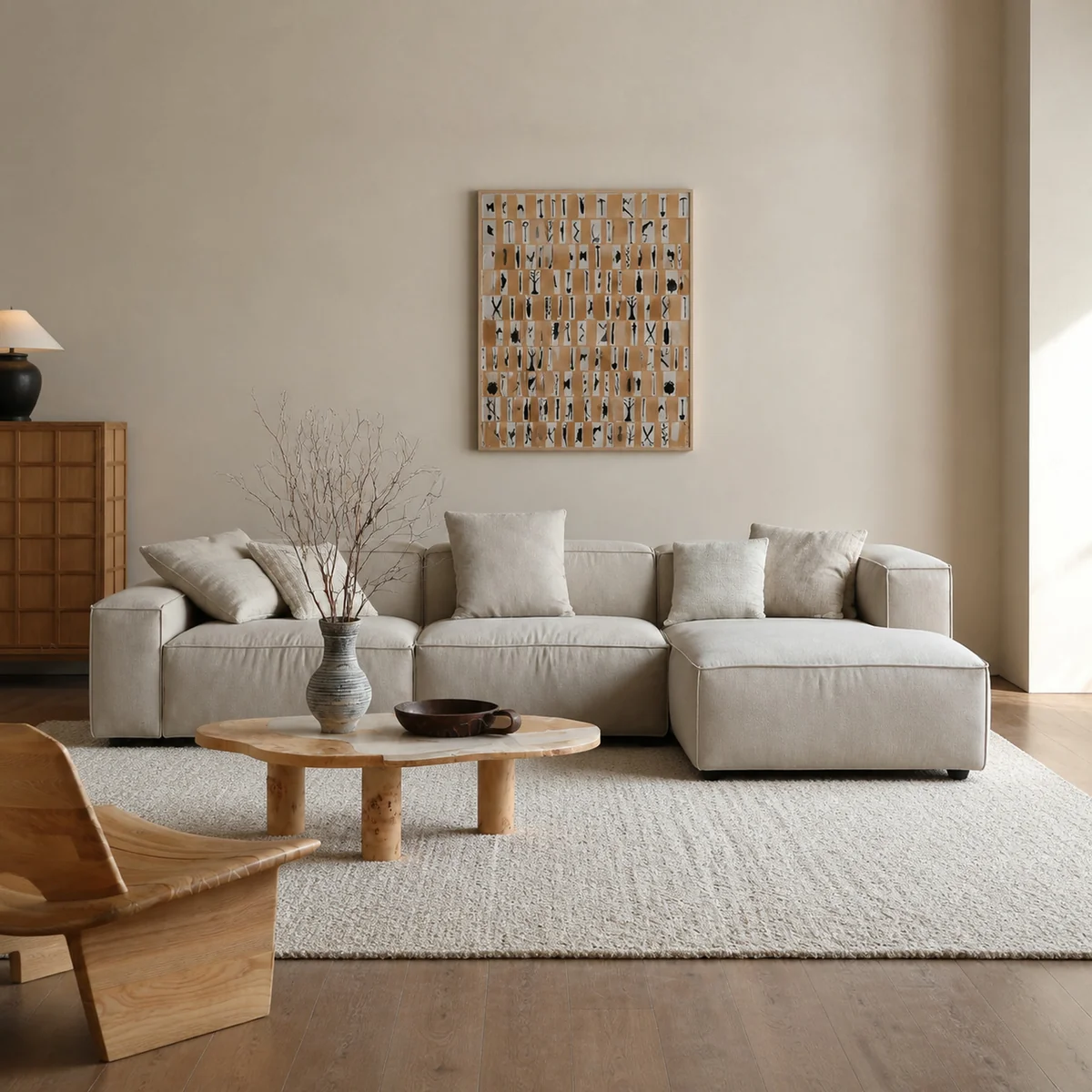 Elara Brook Straight Sofa