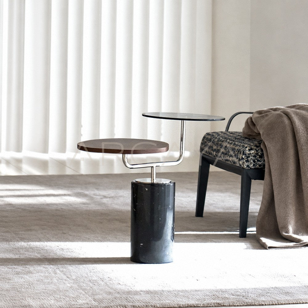 Ribbon Chair Mid Century Side Table