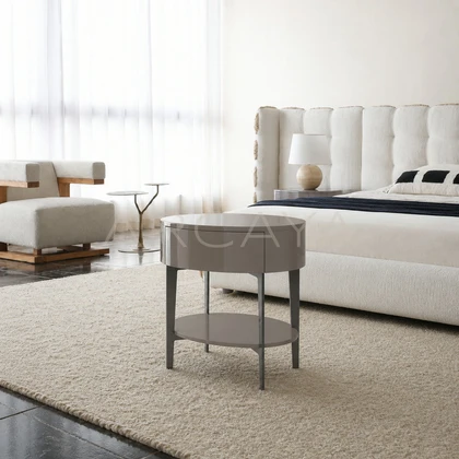 Celine Ridge Nightstand - front view 01