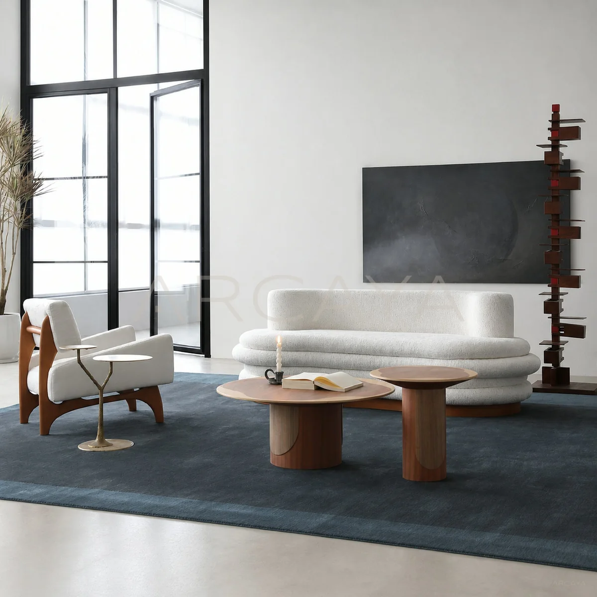 Bria Birch Coffee Table