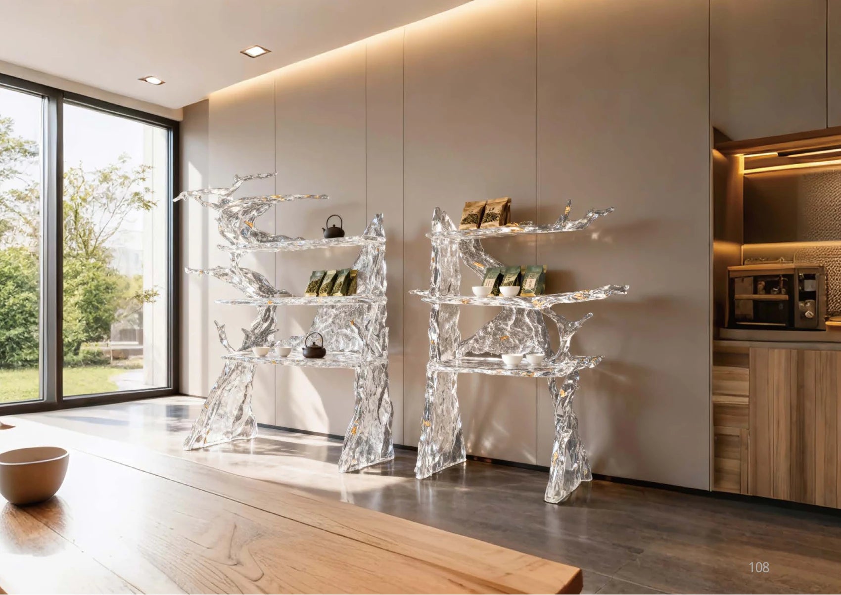 The True Essence Tea Shelf | Seating & Display