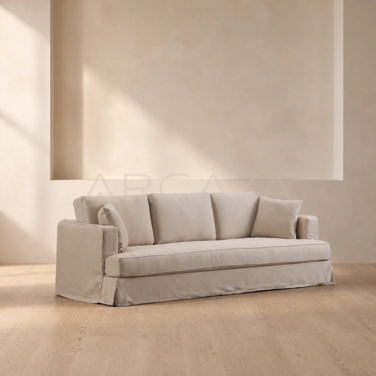 Faye Cloud Straight Sofa