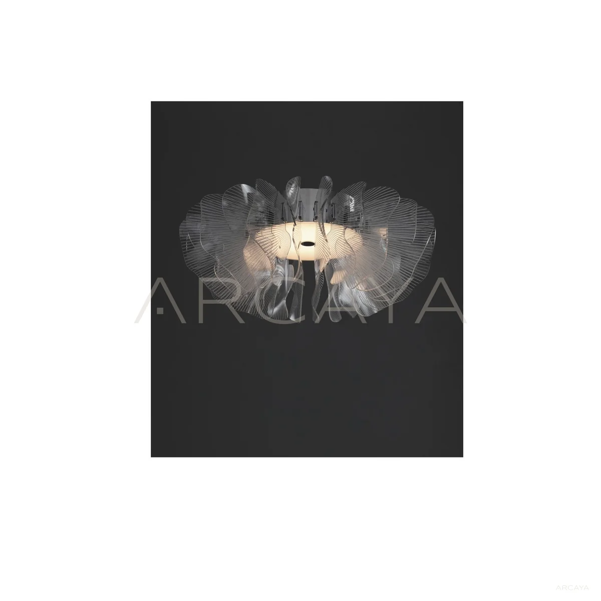 Crystal Petal Ceiling Light 23034