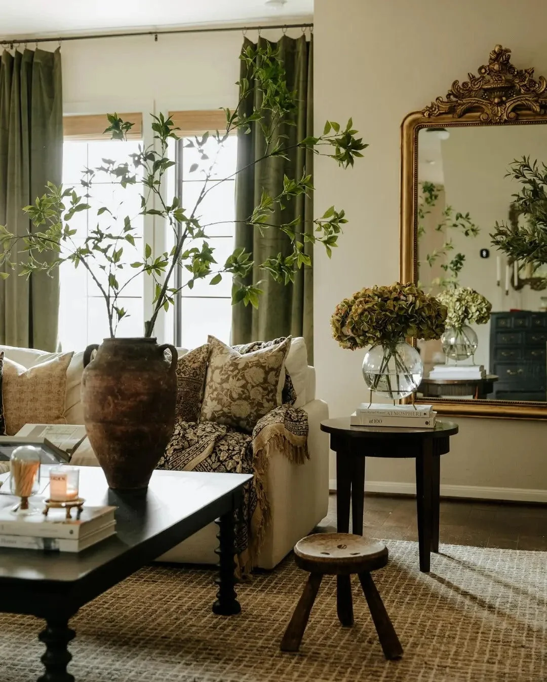 A slightly darker room can feel warm, intimate, and layered.