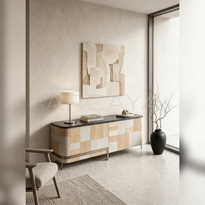 Faye Stone Sideboard - product detail 08