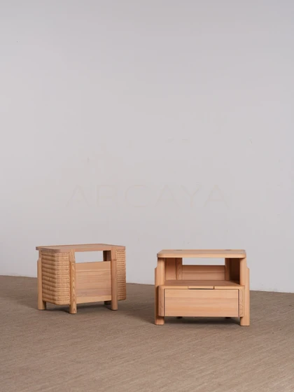 Enna Noir Nightstand - product detail 06