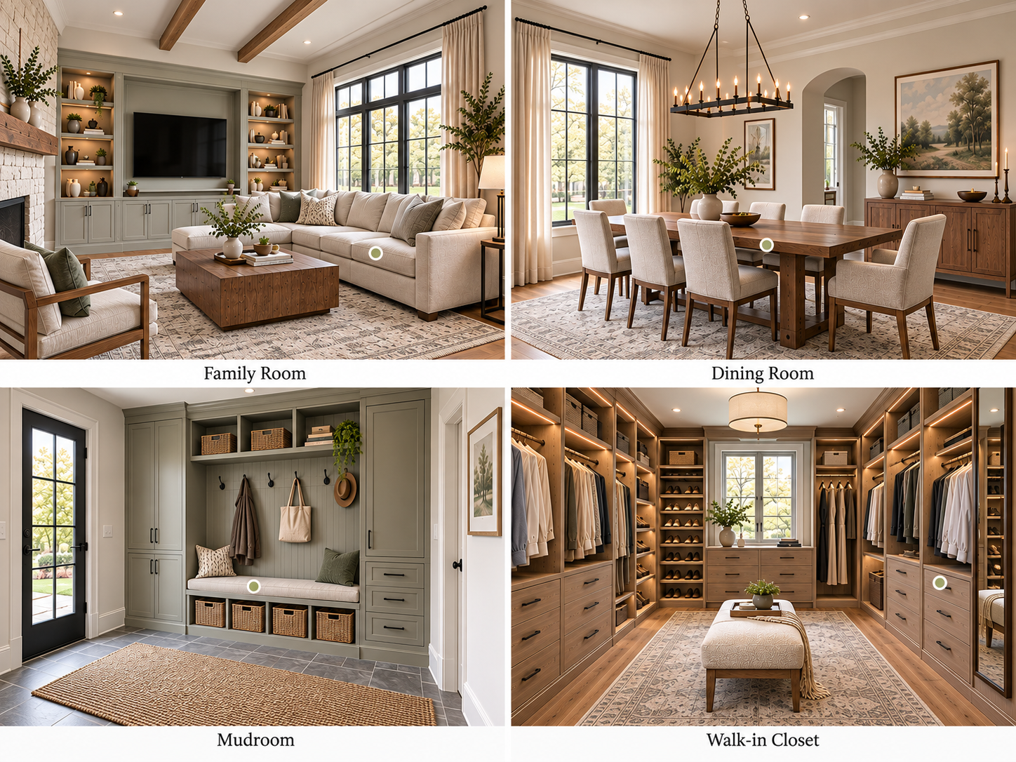 American house spaces where custom furniture often pays off
