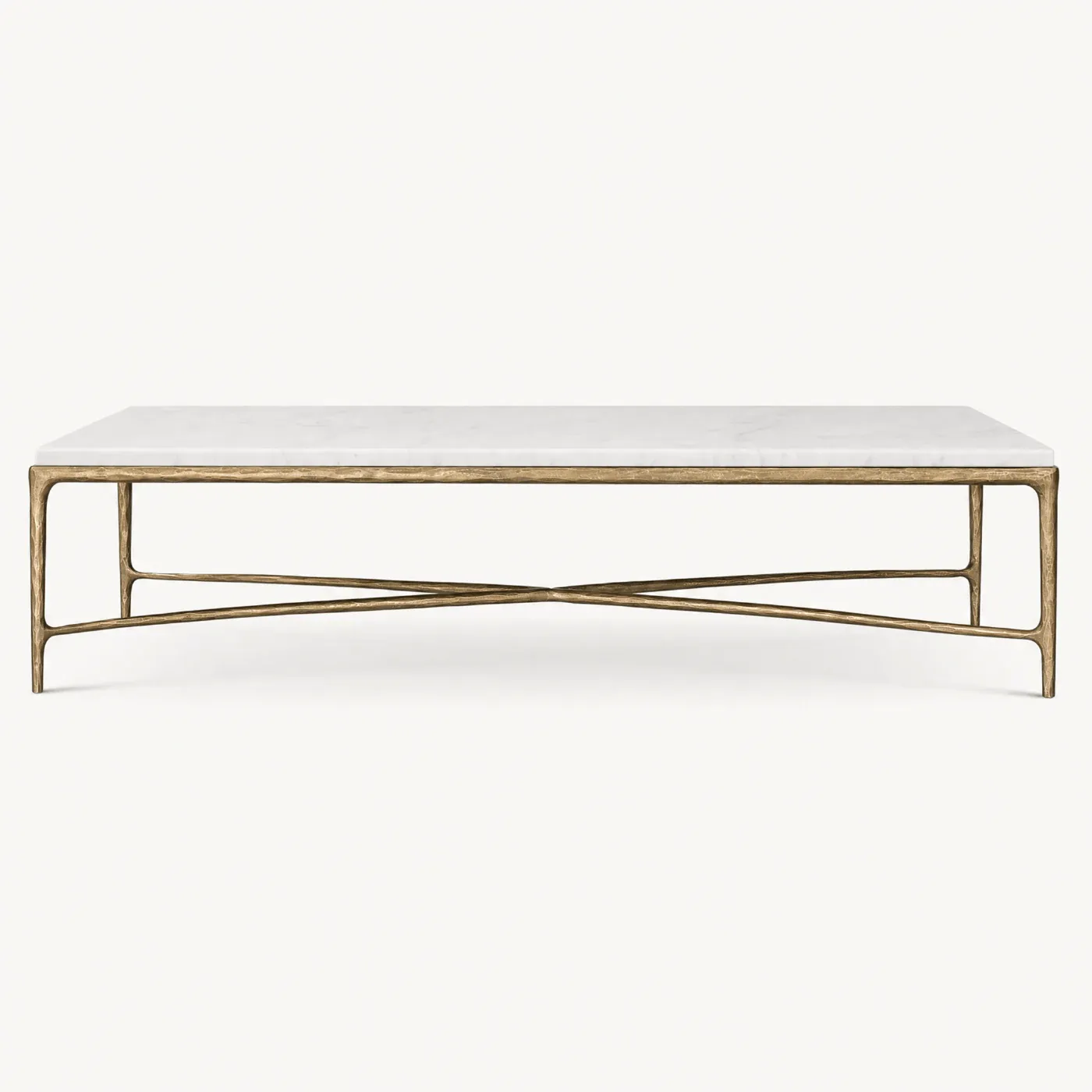 Harlow Marble Brass Coffee Table