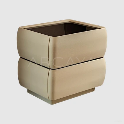 Orla Cloud Nightstand - front view 04