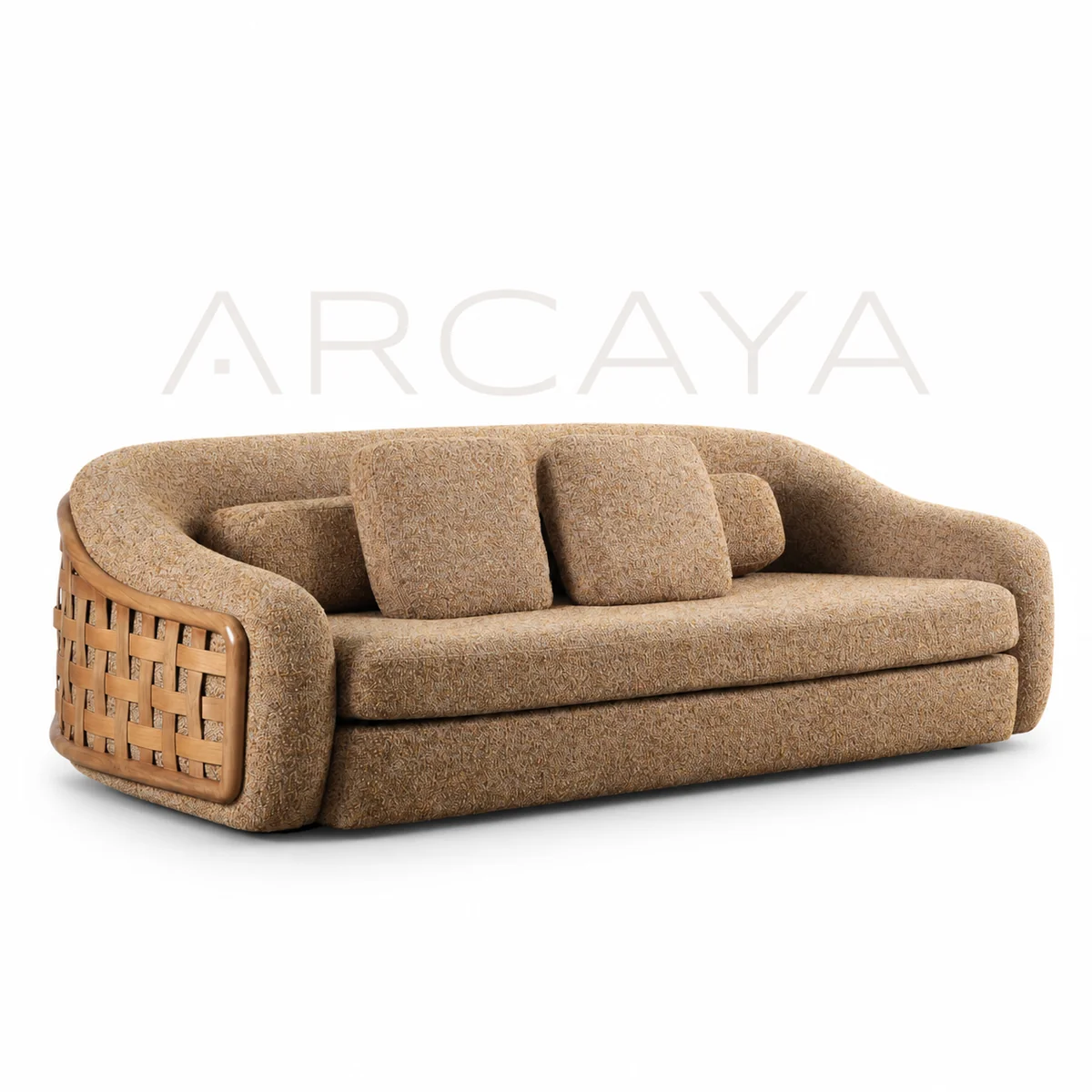 Faye Ash Straight Sofa