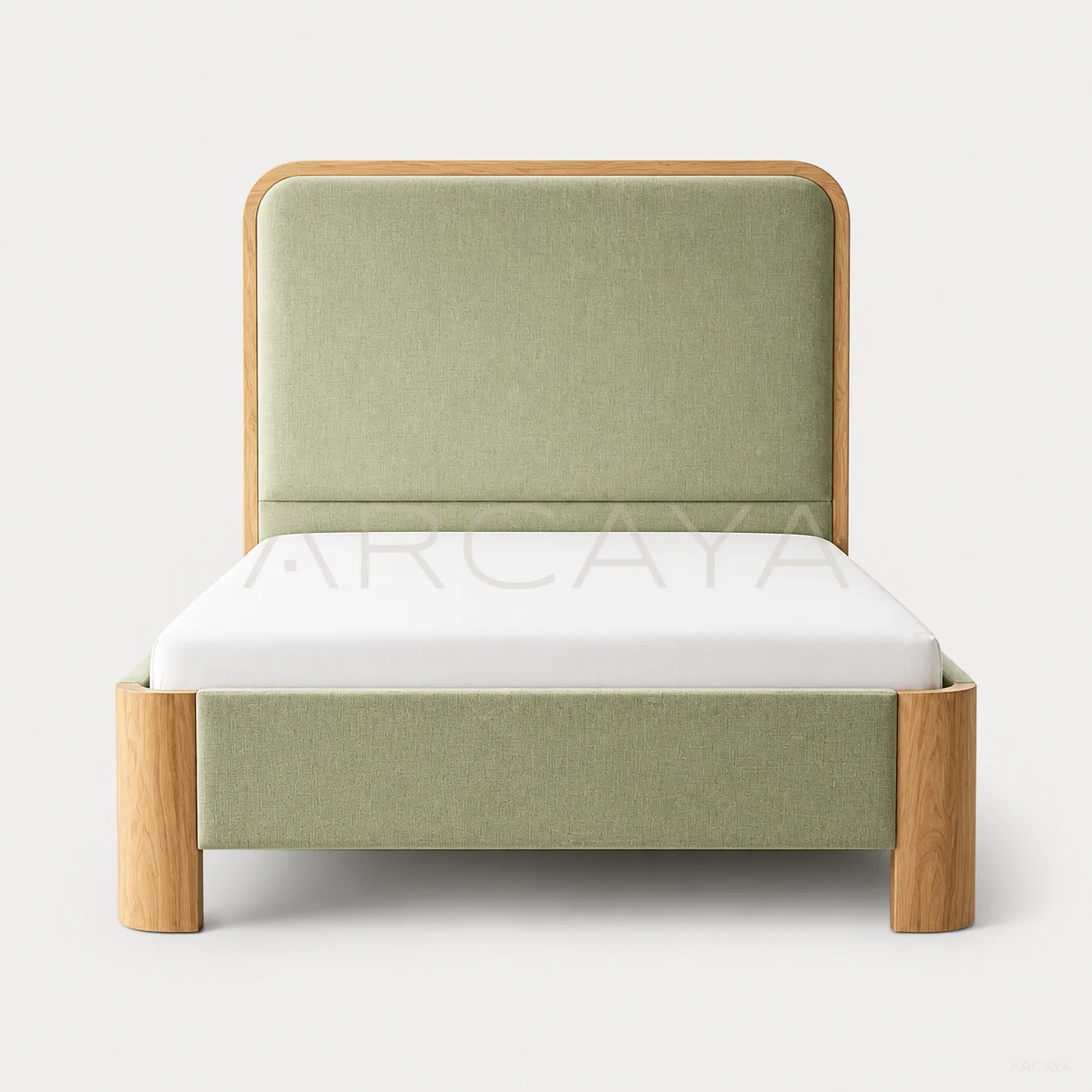 Dahlia Wood Decorative Object — clean catalog product view