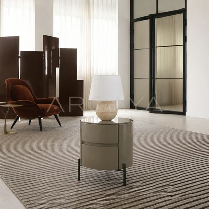 Celine Pearl Nightstand - front view 01
