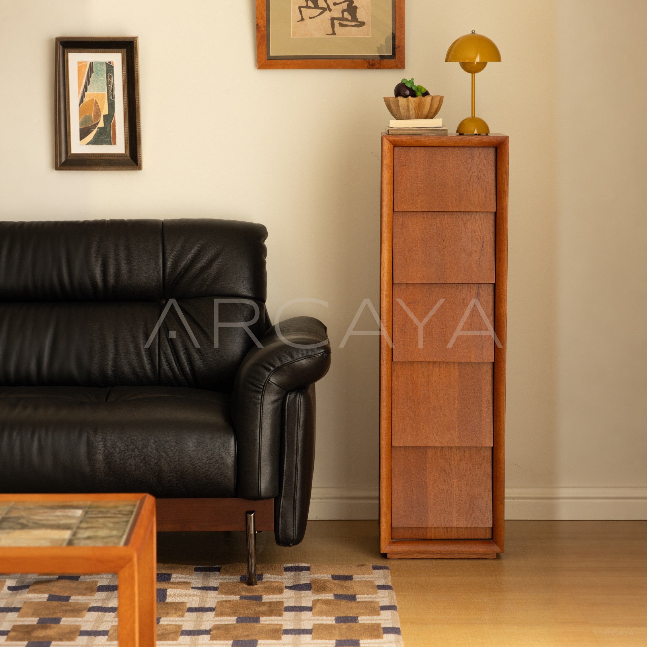 Narrow Corner Cabinet