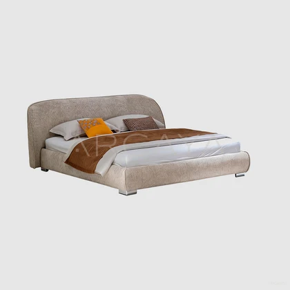 Juno Oak Bed - front view 03