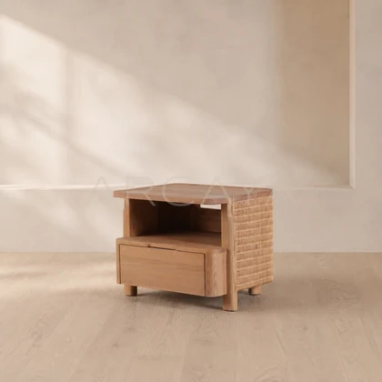 Enna Noir Nightstand - product view 01