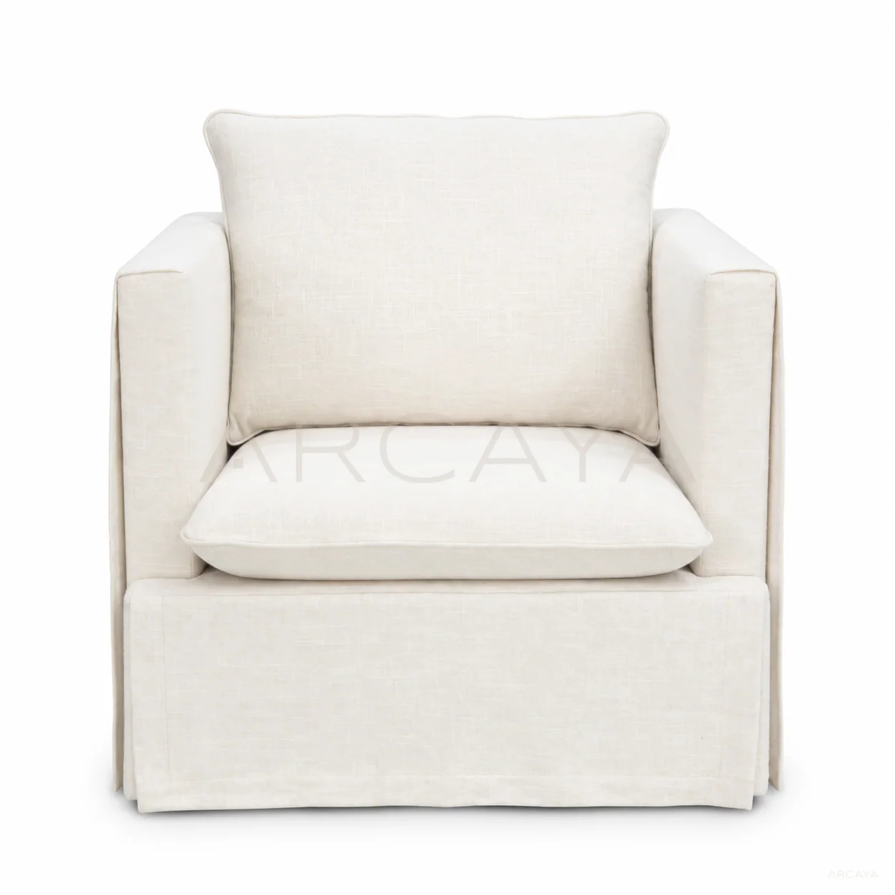 Haven Pearl Lounge Chair - front view 01