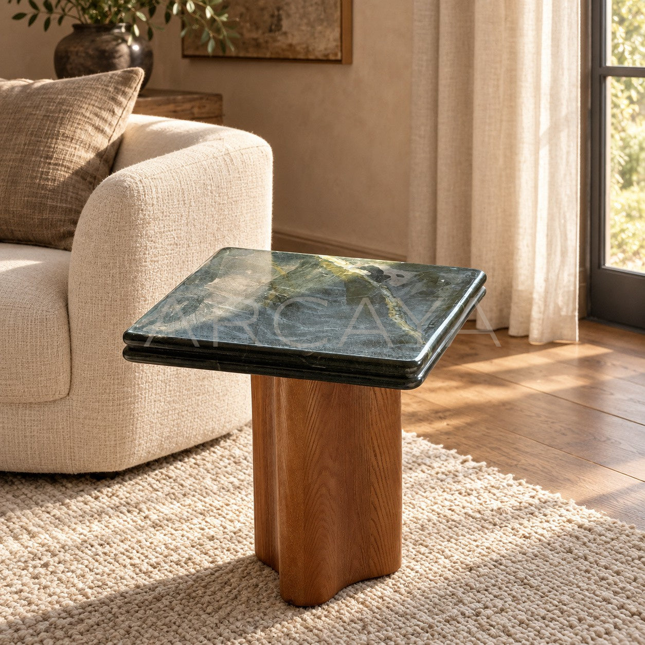 Mid Century Art Side Table