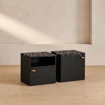 Enna Onyx Nightstand - product view 01