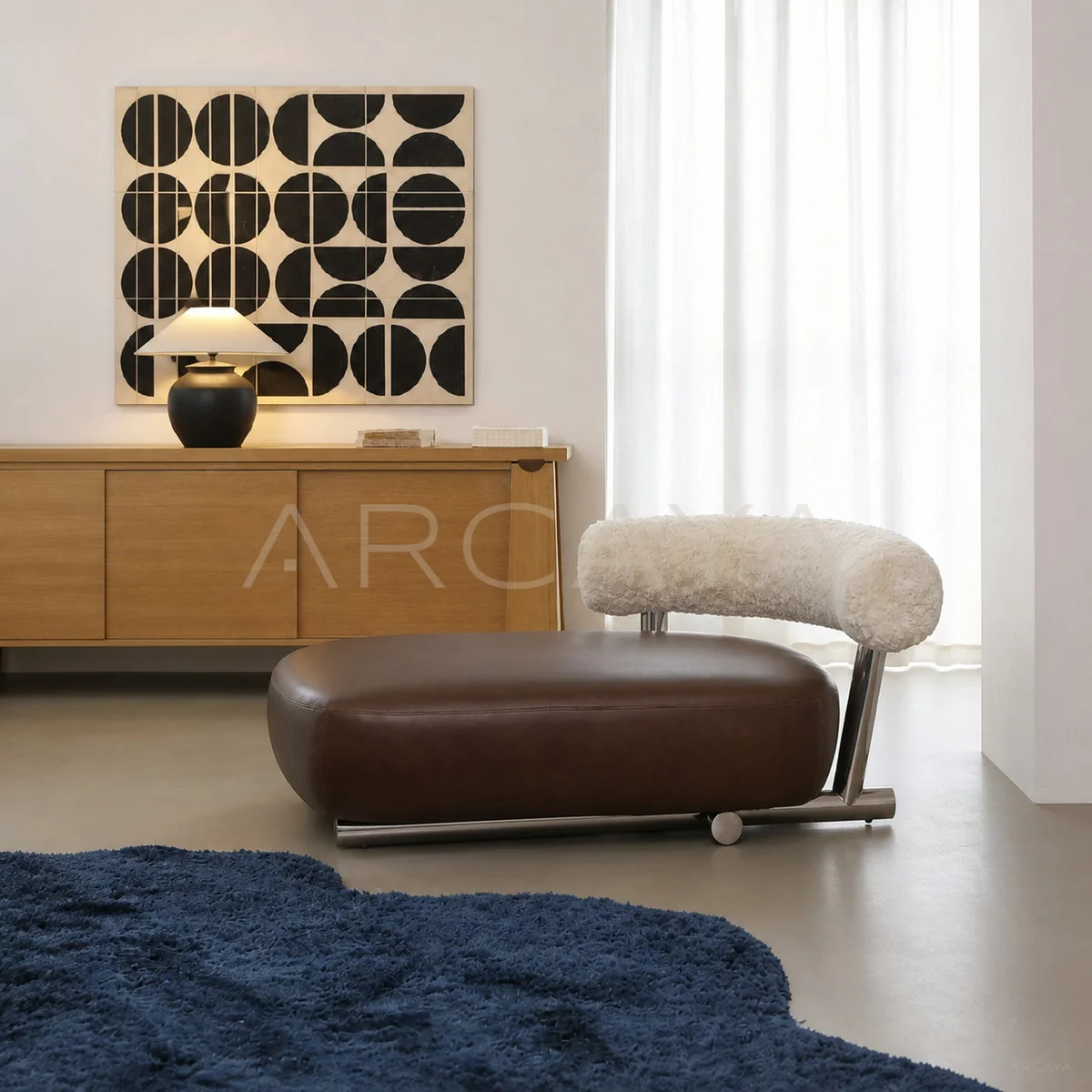 Della Shore Straight Sofa