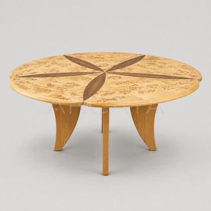 Haven Form Dining Table - front view 02