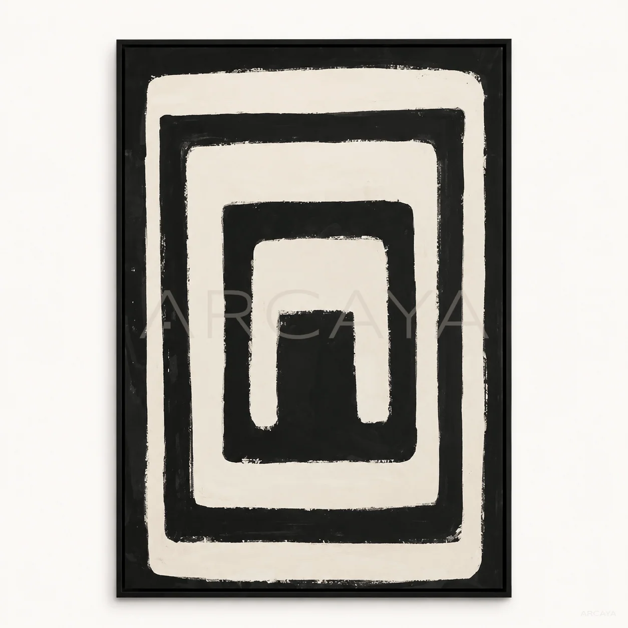 Nested Maze Wall Art — product view