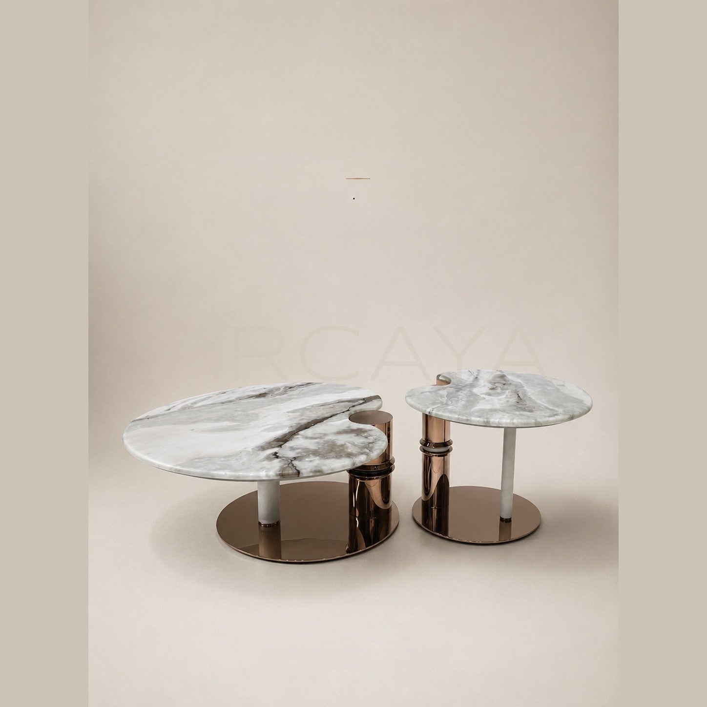 Daze Artistic Stone Coffee Table Set