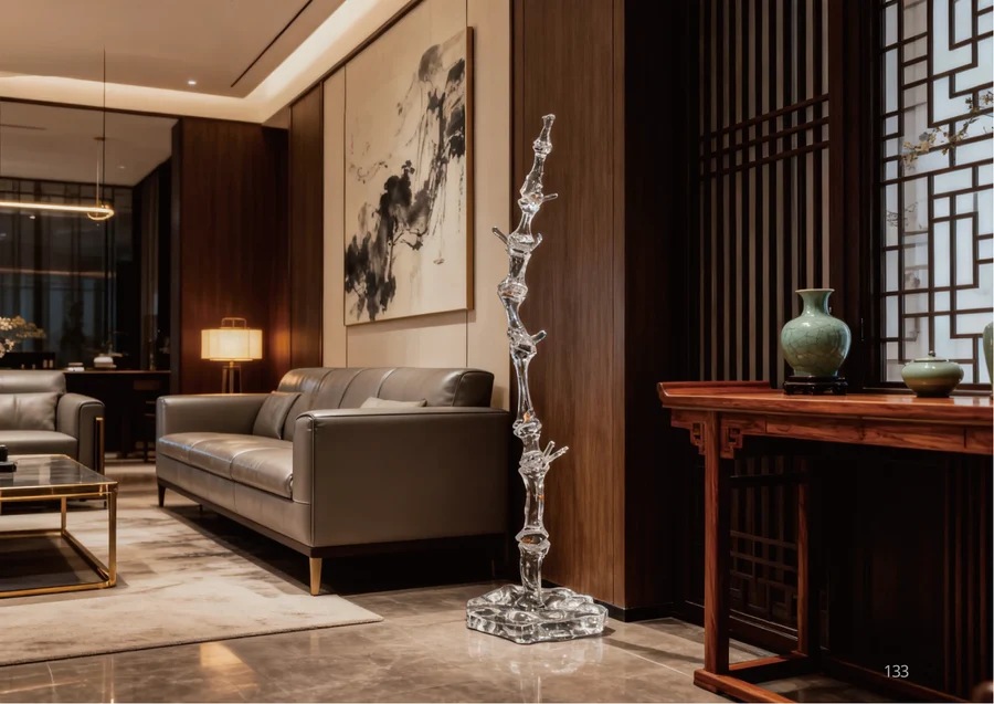 Emerald Shadow Zen Heart — Seating & Display — S138 — image 1