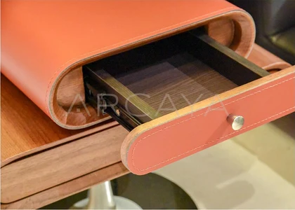 Orla Blanc Nightstand - front view 03