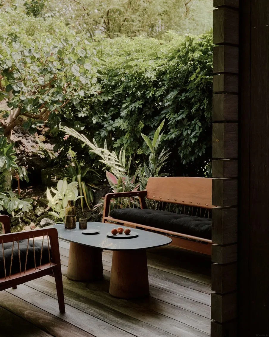Make outdoor seating feel intentional